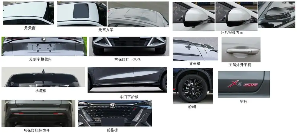 长安CS35 MAX申报图曝光，级别提升，配新发动机