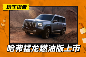 2.0T+9DCT/全系四驱，哈弗猛龙燃油版正式上市，限时换新价13.69万起