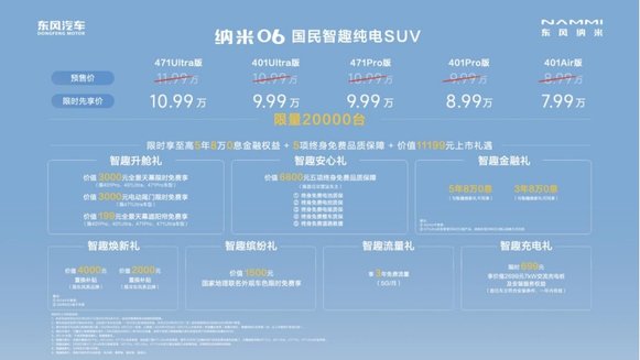 10万级纯电卷王诞生！纳米06标配全景天幕，充电桩699元包安装