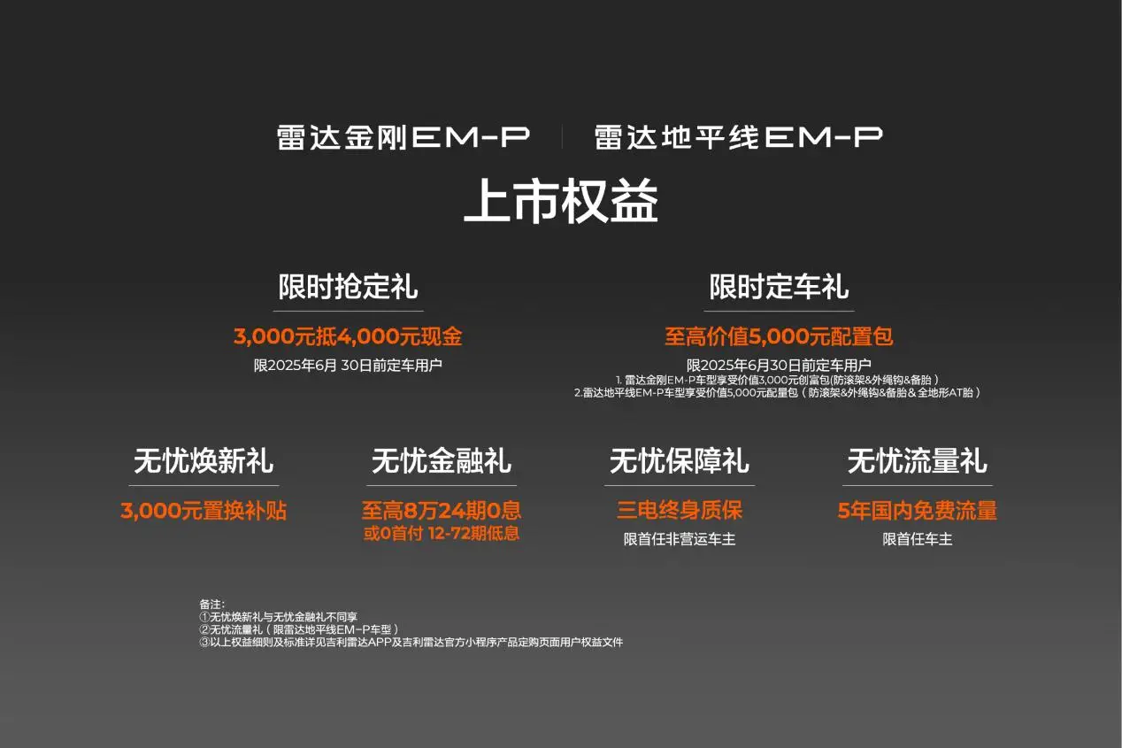 13.98万起续航破千，吉利雷达两款超级电混皮卡上市