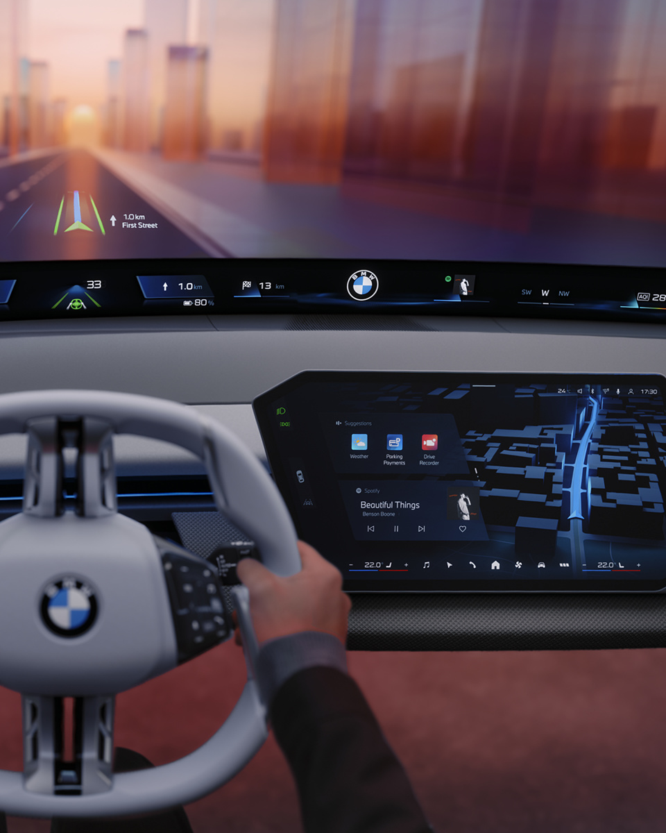 BMW首创全景iDrive：重新定义汽车和人机交互体验