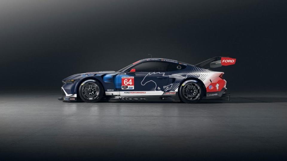 2025勒芒24小时耐力赛出征在即福特Mustang GT3赛车技术解析