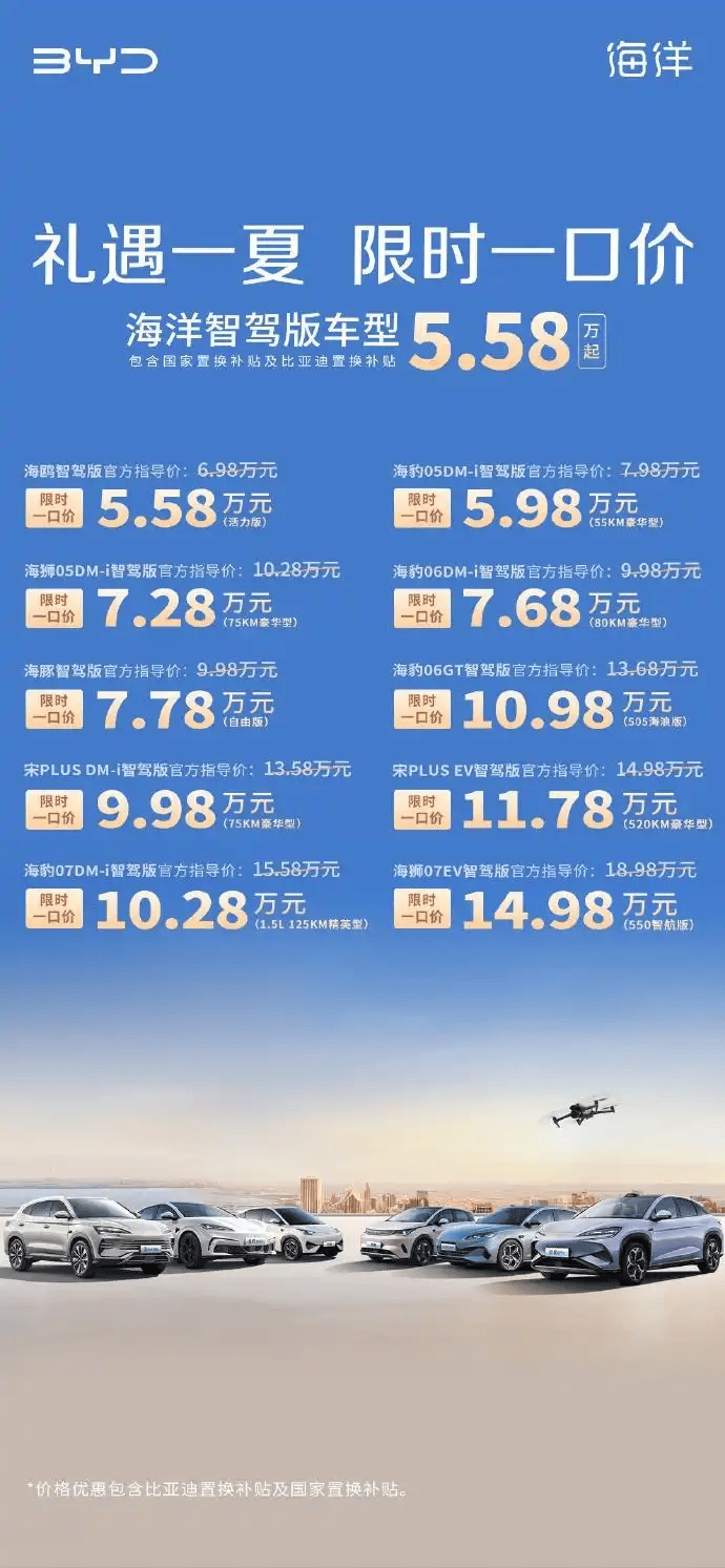 比亚迪又带着大家降价了，合资品牌咋办呀？