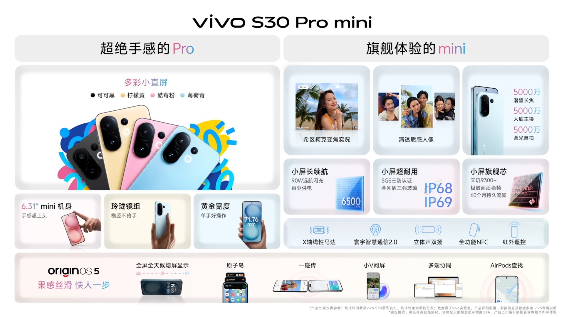 多彩小直屏 vivo S30系列正式发布
