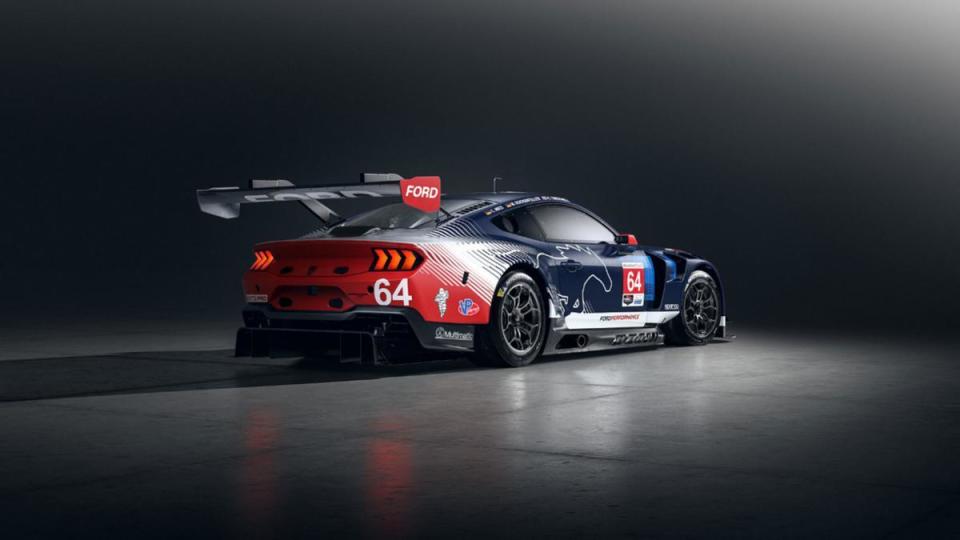 2025勒芒24小时耐力赛出征在即福特Mustang GT3赛车技术解析