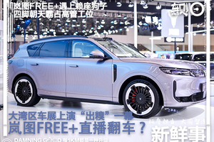 大湾区车展岚图直播翻车了？狗子赖坐云朵座椅，憨睡呼噜声盖过高管讲解
