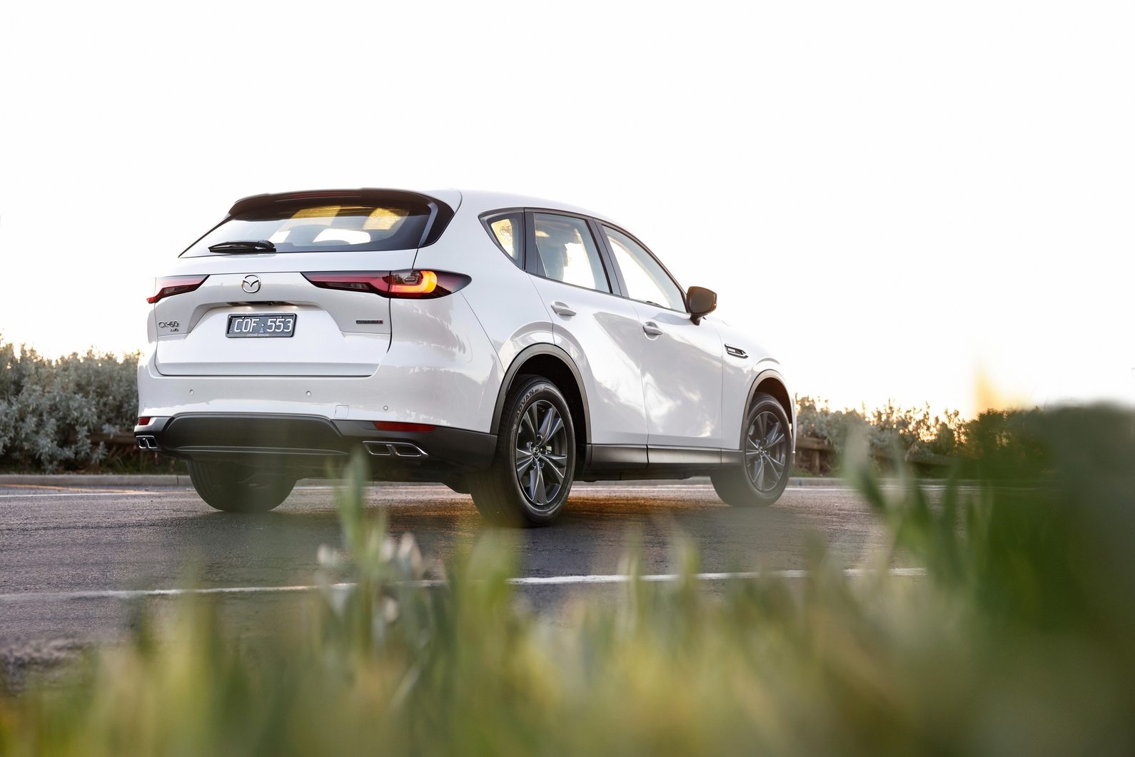 马自达CX-60海外上市 新增金属色 V6发动机 入门版价格更低