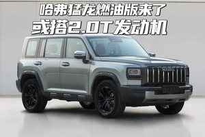 造型大变化，哈弗猛龙燃油版预告图发布，或搭2.0T发动机