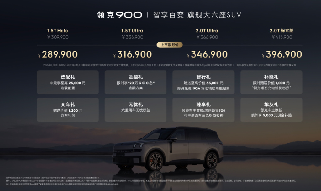 上下通吃，或两头承压？论领克900的机会