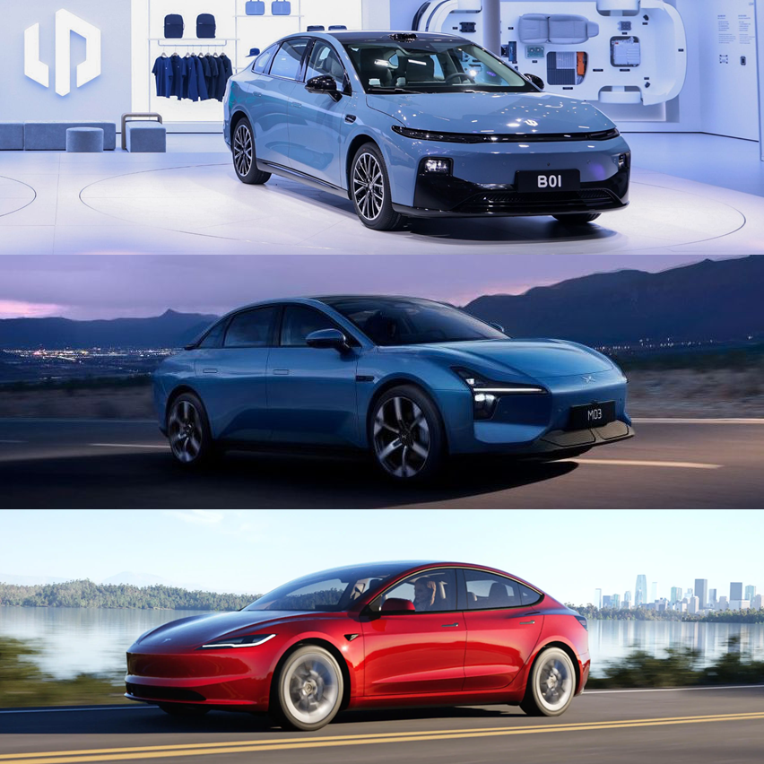 零跑B01、小鹏M03、特斯拉Model 3三选一，女性用户该如何避坑？