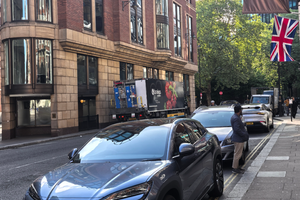 国产新能源车在英国街头崭露头角