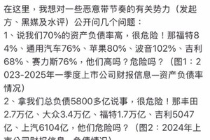 比亚迪李云飞回应 “车圈恒大” 以数据正名，捍卫企业声誉