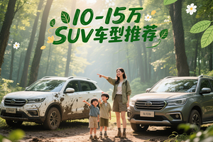 10万~15万SUV车型推荐，为您的购车决策提供参考