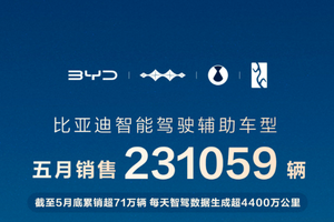 王者还是王者！比亚迪单月卖出23.1万辆智驾车