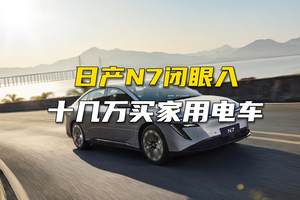 十几万买家用电车，日产N7闭眼入