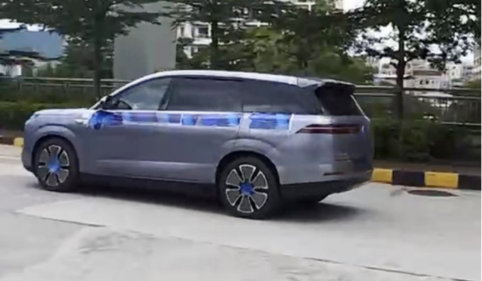 【E汽车】腾势N8L路试谍照曝光