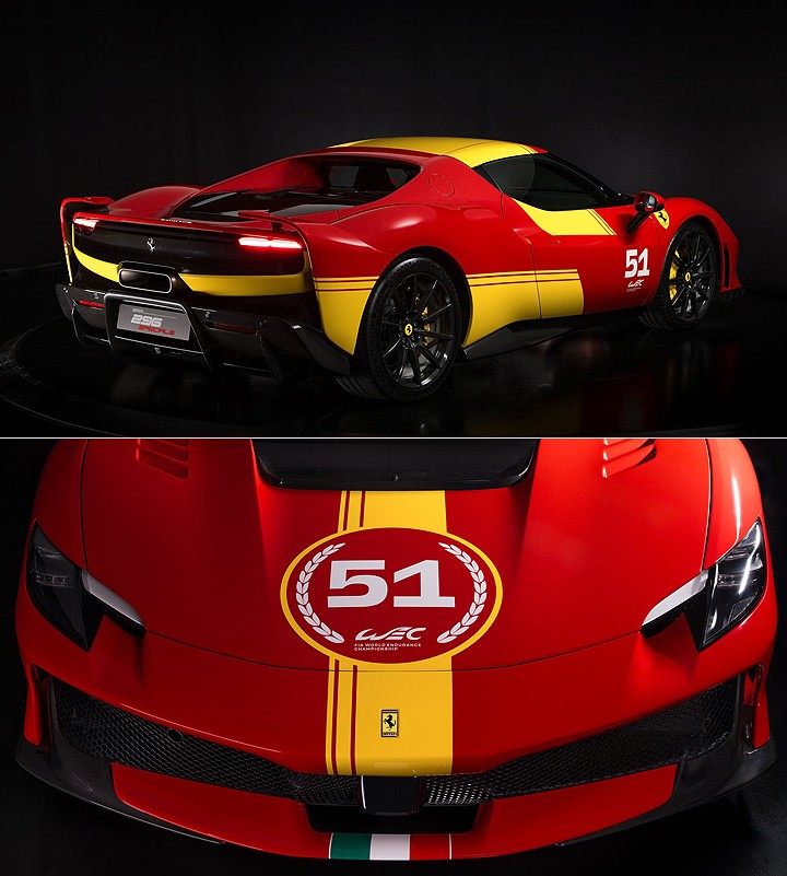 庆祝夺冠，法拉利发布296 Speciale Piloti