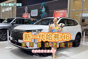 新一代哈弗H6家用首选更流行，限时换新价9.59万元起！