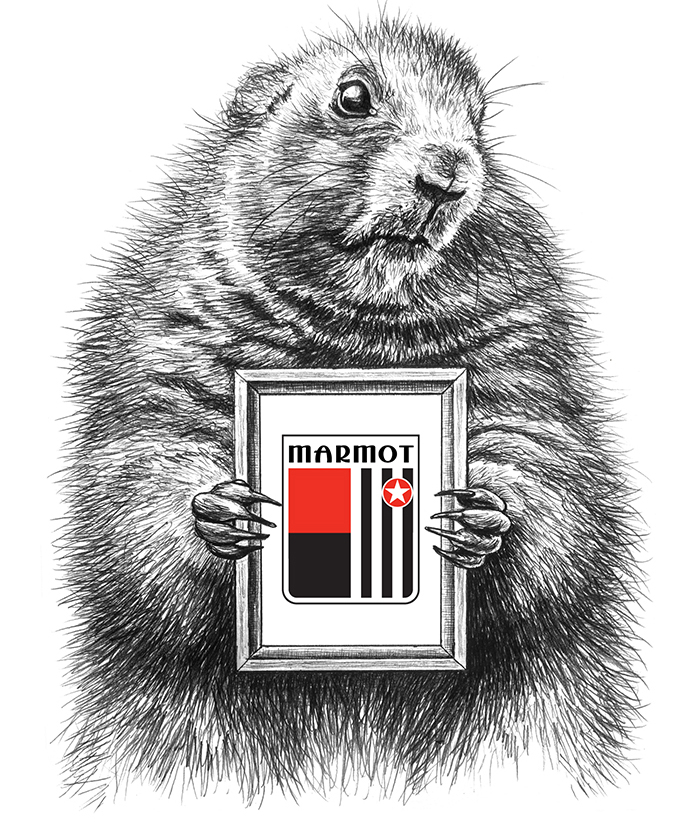 marmot土拨鼠品牌