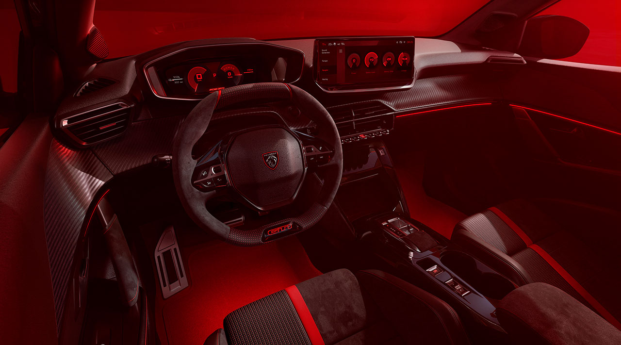 标致发布全球首款电动小钢炮e-208 GTi