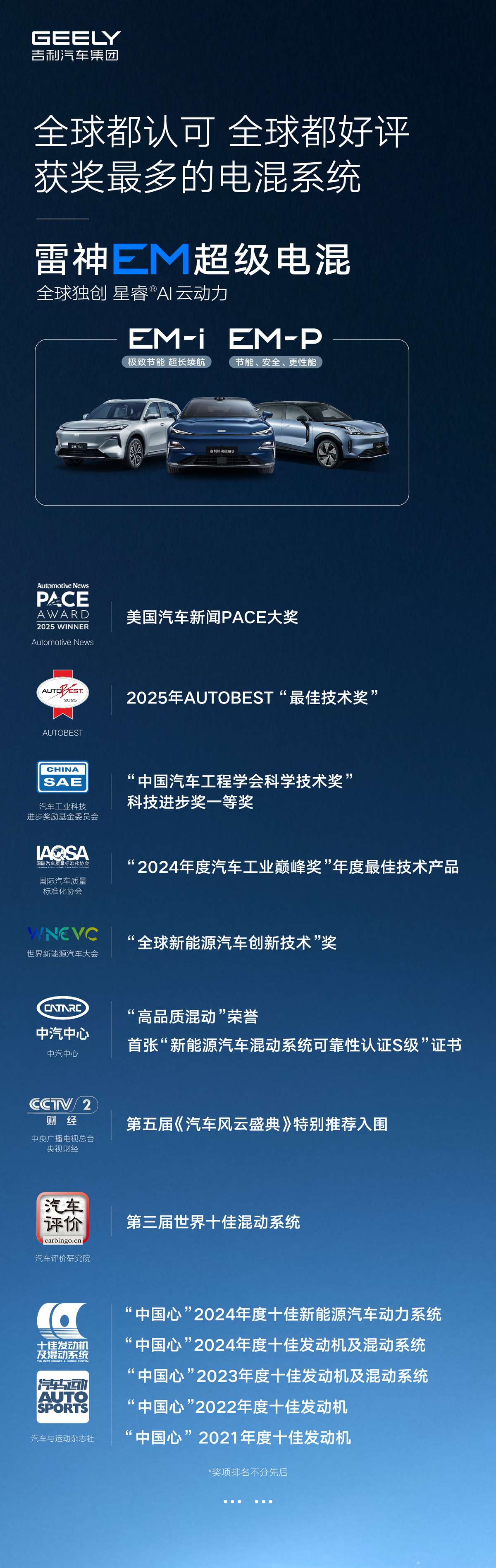 吉利发布雷神AI电混2.0:电混系统学会主动思考,出行体验迎来质变