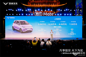 售5.99万元起，拾月Mate正式上市