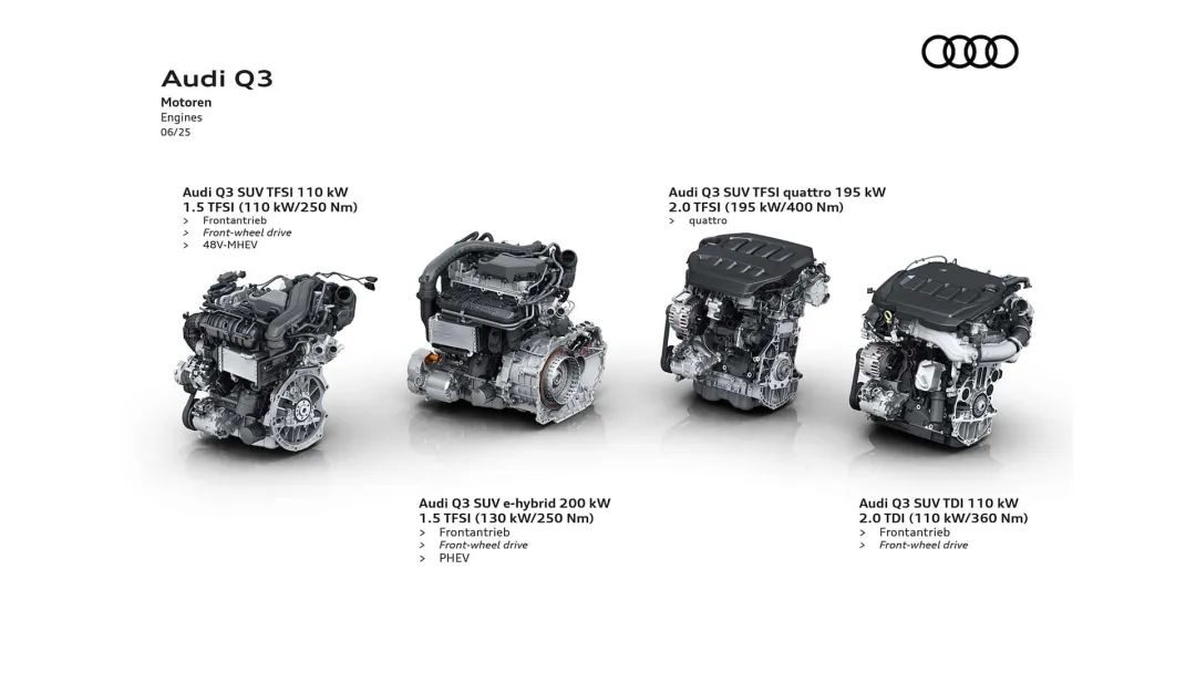 【E汽车】新一代奥迪Q3发布