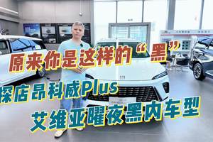 探店昂科威Plus艾维亚曜夜黑内车型，原来你是这样的“黑”！