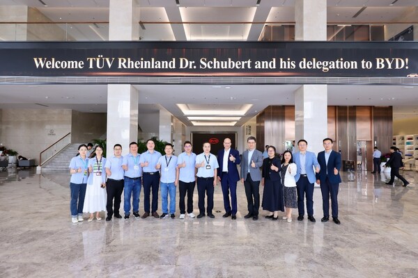 TÜV莱茵与比亚迪汽车深化合作，共探辅助驾驶与网络安全新未来