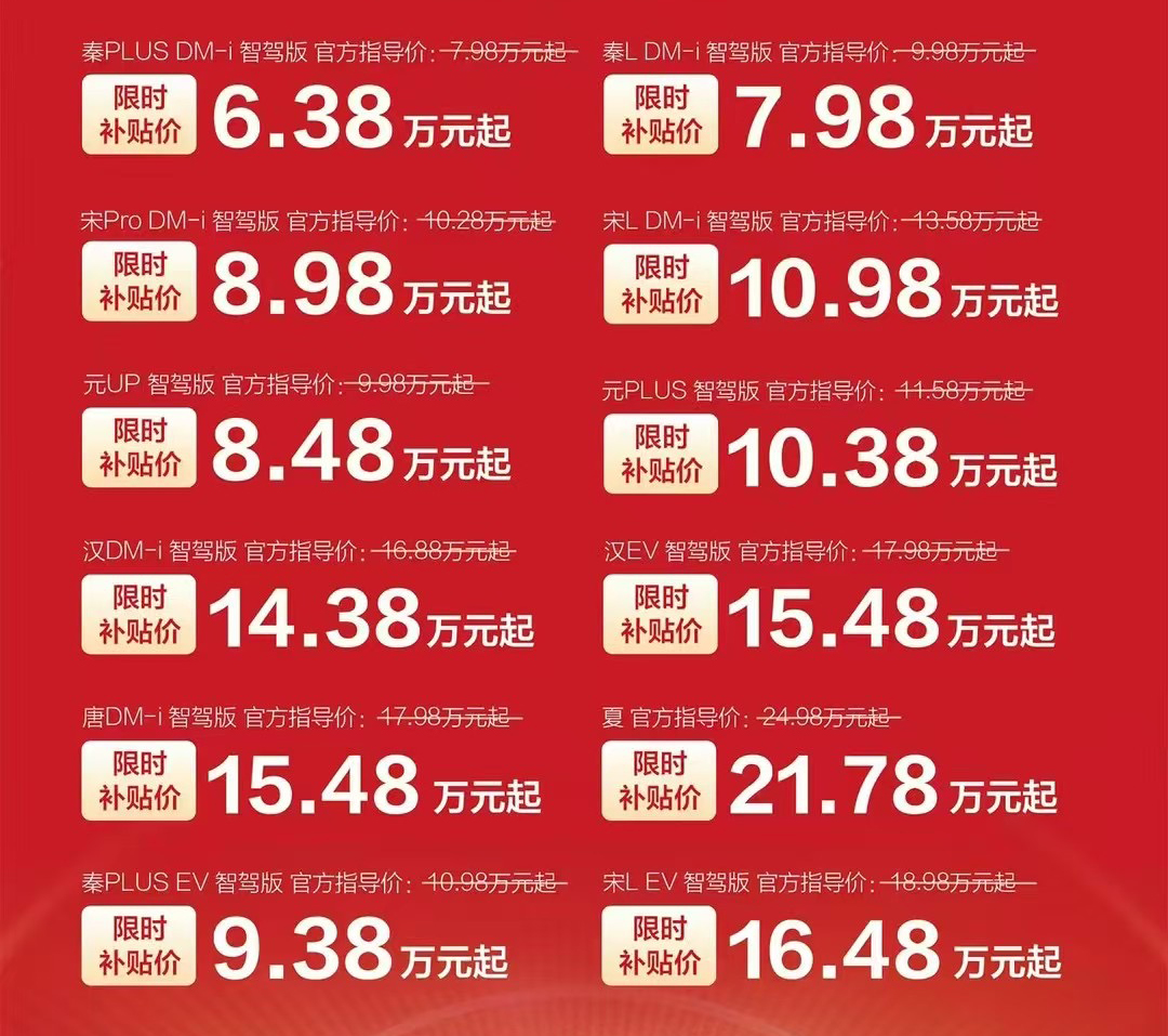 比亚迪单挑合资品牌，自主品牌围剿比亚迪！比亚迪：他们损招真多