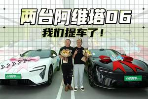 买一台阿维塔06不算啥，买两台呢？