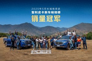 飙升32.3%​​！长城炮勇夺智利皮卡新车畅销榜销量冠军