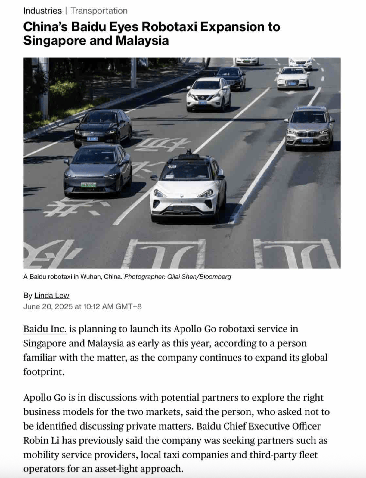 特斯拉Robotaxi上线、萝卜快跑出海东南亚、Waymo纽约测试，无人驾驶“三大家”全球竞速