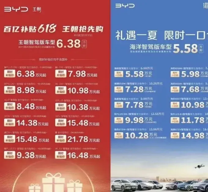 比亚迪一个让大众和丰田心服口服的对手