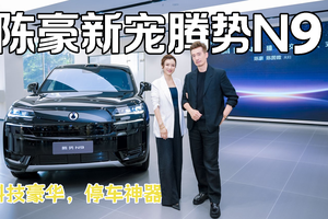陈豪新宠腾势N9：科技豪华，停车神器！