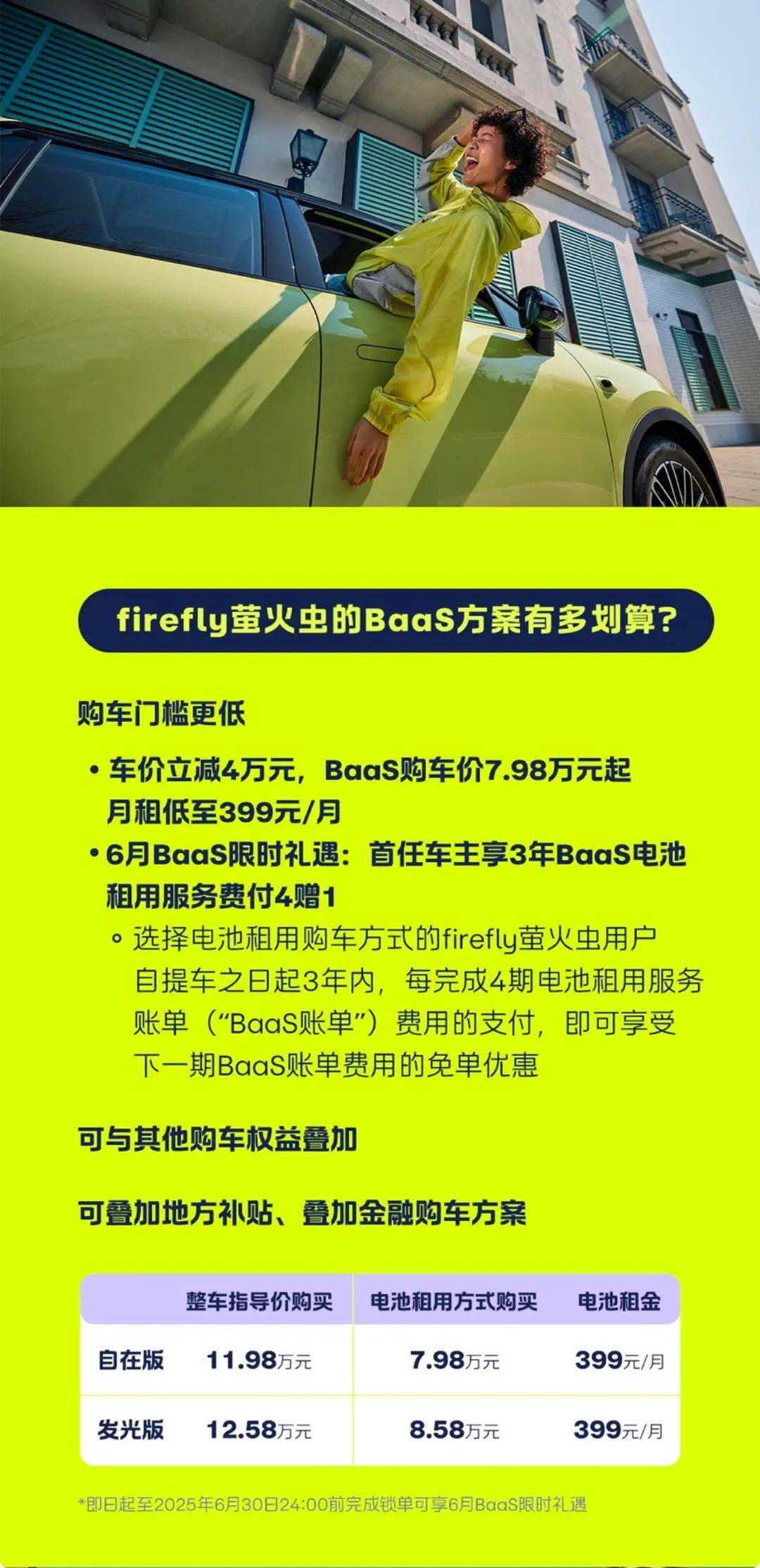 驾仕派独家详解萤火虫电池租用方案：值得闭眼买么？