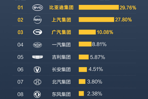 公务员都在开比亚迪，每4辆新能源公务车就有1辆是比亚迪