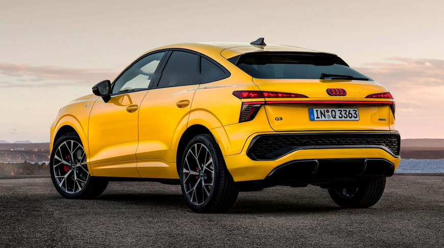 新奥迪Q3 Sportback谍照曝光 依旧基于MQB Evo平台打造