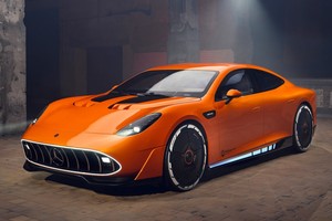 奔驰新一代电动技术，AMG GT XX，盘子电机与可“呼吸”的轮毂