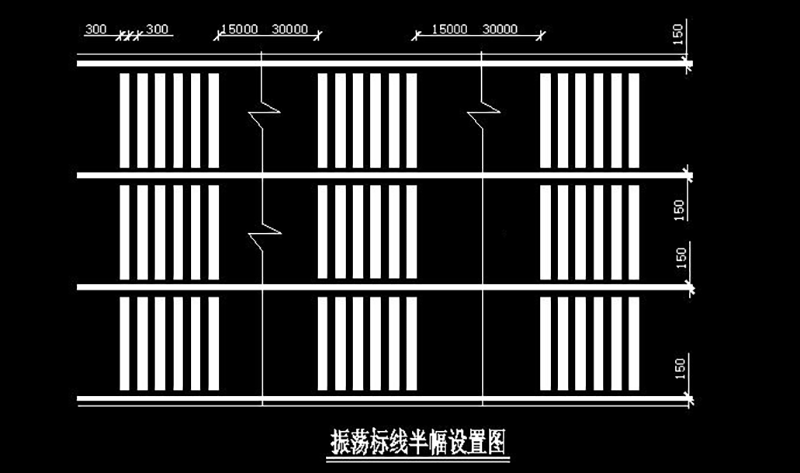 高速公路上并没有减速带，密集的白色带是振动标线