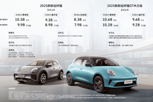 2025款欧拉好猫/好猫GT木兰版上市，限时7.98万元起售