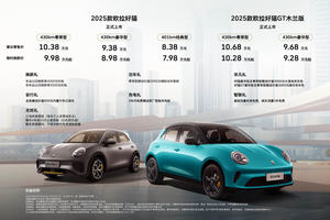 2025款欧拉好猫正式上市，限时换新价7.98万起！