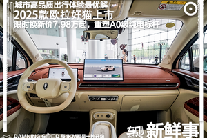 2025款欧拉好猫导购！限时换新价7.98万起，哪一款车型最值得选？