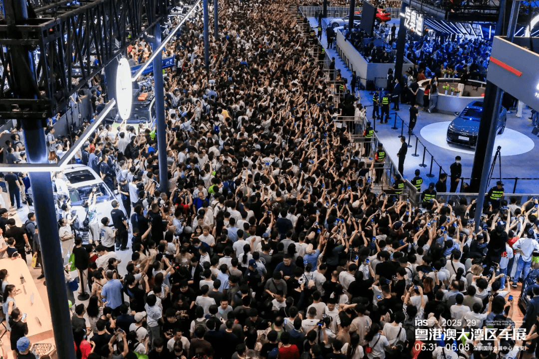 潮涌湾区，齐竞渡，共扬帆：2025粤港澳大湾区车展盛大启幕