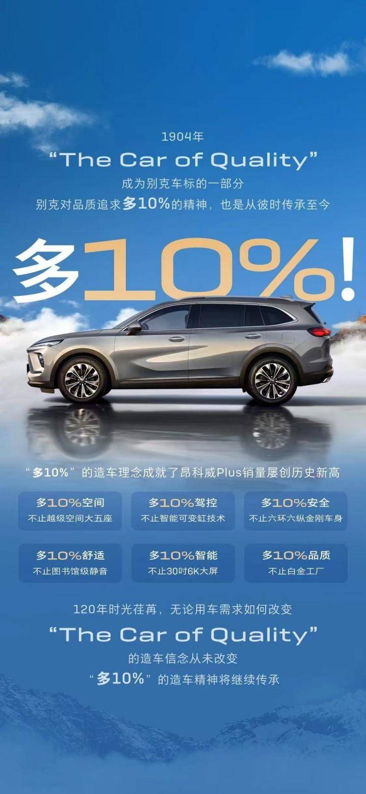 别克昂科威家族5月销量14,109辆，昂科威Plus连续8个月同比翻番
