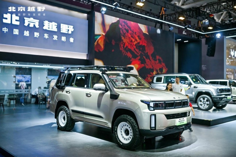 爆款方盒子强势占位，北京越野燃爆2025年粤港澳车展