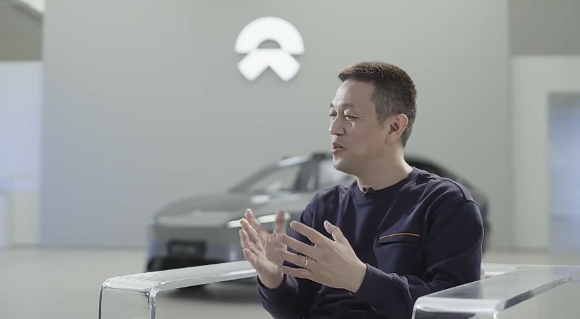 蔚来李斌接受采访照 24年 10周年庆后一天