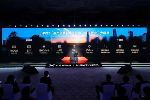 小鹏联手华为造出世界最好的AR-HUD，新车小鹏G7首发搭载