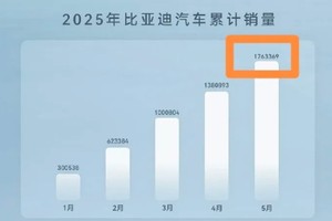 比亚迪、吉利、奇瑞、长城前5个月销量如何