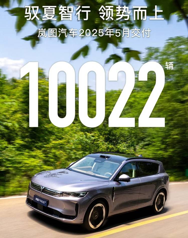 5月新势力销量排名！